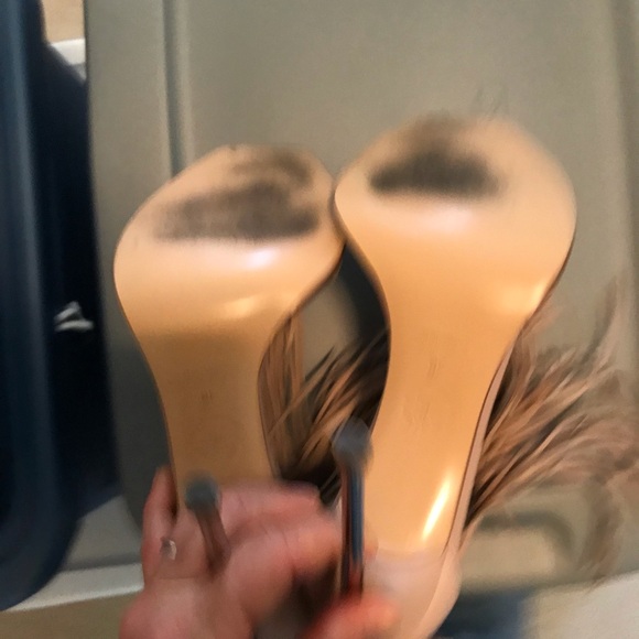 Alexander McQueen shoes size 38 pink with fringe.. from off 7th show NYC $1090 - Picture 7 of 10